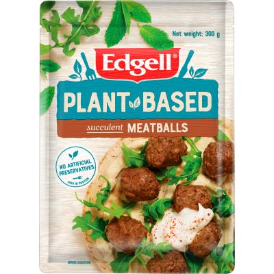High in protein and containing no added preservatives, Edgell Plant Based Meatballs are a deliciously tasty plant based alternative. Crafted using the highest quality ingredients Edgell Plant Based Meatballs are a source of iron, zinc and B12, are low in 