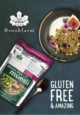This oven baked gluten free muesli combines antioxidant rich cranberries with the crunchy texture of macadamias, protein rich quinoa, Australian gluten free grains and brans. These are lightly toasted with Australian bush honey and just a touch of our pre
